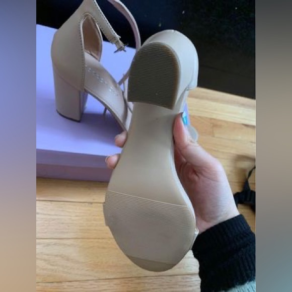 Madden Girl Beige Heels - Picture 5 of 6